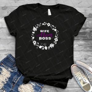 Mothers Day- Wife Mom Boss Queen Powerful  Passionate Women 80 - Trending Shirt For Women Vintage Retro Tee For Men Kid's T-Shirt Handmade Shirt