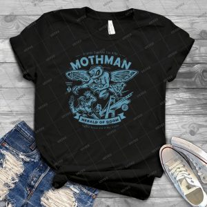 Mothman - Cryptids Club Case File 299 35 - Trending Shirt For Women Vintage Retro Tee For Men Kid's T-Shirt Handmade Shirt