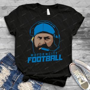 Motor City Football - Gift Idea Shirt For Men Tee For Women Classic Retro Vintage Graphic T-Shirt
