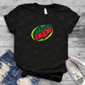 Mountain Dude - Vintage Men's Shirt Tshirt For Women Classic Handmade Shirt Retro Graphic Tee