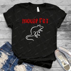 Mouse Rat 44 - Vintage Men's Shirt Tshirt For Women Classic Handmade Shirt Retro Graphic Tee