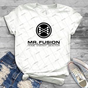 Mr- Fusion 64 - Vintage Men's Shirt Tshirt For Women Classic Handmade Shirt Retro Graphic Tee