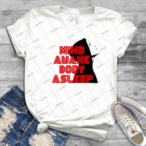 Mr- Robot-Mind Awake Body Asleep - Gift Idea Shirt For Men Tee For Women Classic Retro Vintage Graphic T-Shirt