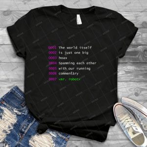 Mr- Robot Quote 24 - Best Unisex Trending Handmade T-shirt Gift Idea For Men T-shirt For Woman