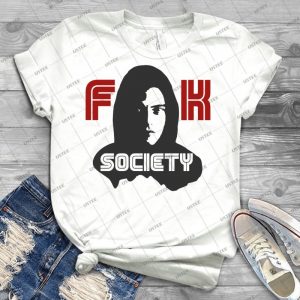 Mr-Robot Fuck Society - Best Unisex Trending Handmade T-shirt Gift Idea For Men T-shirt For Woman