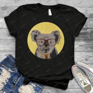Mr Koala 74 - Vintage Men's Shirt Tshirt For Women Classic Handmade Shirt Retro Graphic Tee