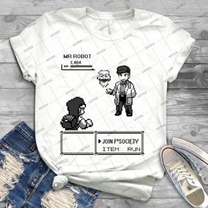 Mr Robot-Pkm - Best Unisex Trending Handmade T-shirt Gift Idea For Men T-shirt For Woman