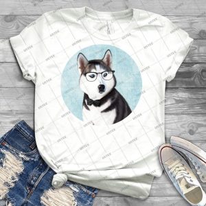 Mr Siberian Husky 53 - Trending Shirt For Women Vintage Retro Tee For Men Kid's T-Shirt Handmade Shirt