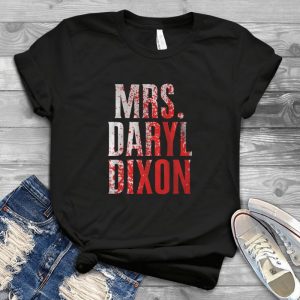 Mrs Daryl Dixon Cute Shirt - The Walking Dead Funny Daryl Dixon Handmade Shirt