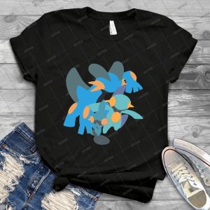 Mudkip Evolution - Best Unisex Trending Handmade T-shirt Gift Idea For Men T-shirt For Woman