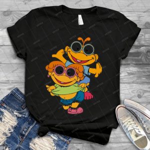 Muppet Babies - Skooter & Skeeter 30 - Vintage Men's Shirt Tshirt For Women Classic Handmade Shirt Retro Graphic Tee