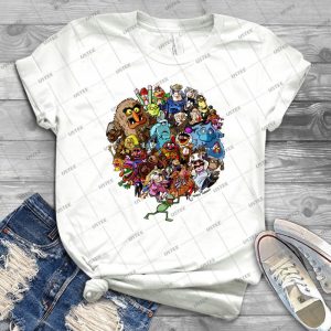 Muppets World Of Friendship - Gift Idea Shirt For Men Tee For Women Classic Retro Vintage Graphic T-Shirt