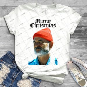 Murray Christmas-Bill Murray - Vintage Men's Shirt Tshirt For Women Classic Handmade Shirt Retro Graphic Tee