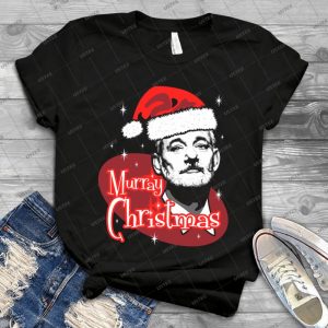 Murray Christmas - Vintage Men's Shirt Tshirt For Women Classic Handmade Shirt Retro Graphic Tee