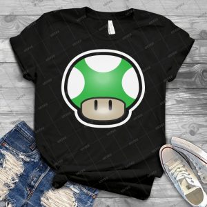 Mushroom-Green - Gift Idea Shirt For Men Tee For Women Classic Retro Vintage Graphic T-Shirt