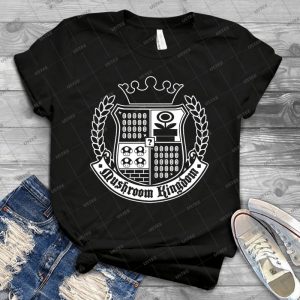 Mushroom Kingdom - Gift Idea Shirt For Men Tee For Women Classic Retro Vintage Graphic T-Shirt