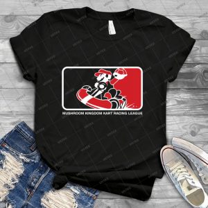 Mushroom Kingdom Kart Racing League 89 - Best Unisex Trending Handmade T-shirt Gift Idea For Men T-shirt For Woman