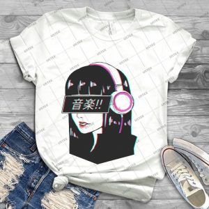 Music -Sad Japanese Aesthetic - Best Unisex Trending Handmade T-shirt Gift Idea For Men T-shirt For Woman