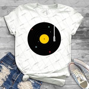 Music Everywhere 55 - Vintage Men's Shirt Tshirt For Women Classic Handmade Shirt Retro Graphic Tee