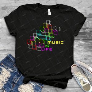 Music Is Life 20 - Best Unisex Trending Handmade T-shirt Gift Idea For Men T-shirt For Woman