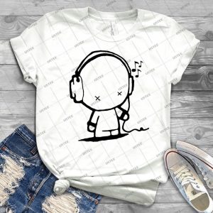 Music Man 22 - Vintage Men's Shirt Tshirt For Women Classic Handmade Shirt Retro Graphic Tee