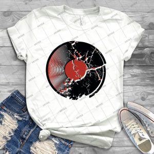 Music Vinyl Record Explosion Comic Style 31 - Best Unisex Trending Handmade T-shirt Gift Idea For Men T-shirt For Woman
