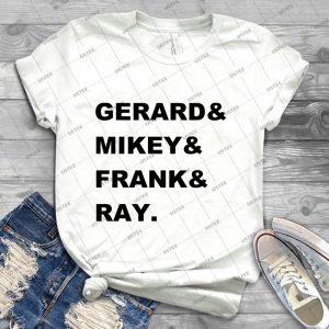 My Chemical Romance Names 2 - Best Unisex Trending Handmade T-shirt Gift Idea For Men T-shirt For Woman
