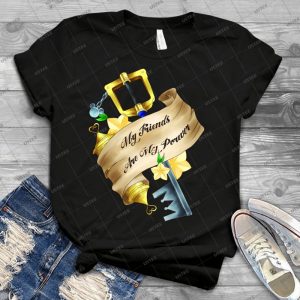My Friends Are My Power - Gift Idea Shirt For Men Tee For Women Classic Retro Vintage Graphic T-Shirt