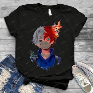 My Hero Academia - Shouto Todoroki - - Best Unisex Trending Handmade T-shirt Gift Idea For Men T-shirt For Woman