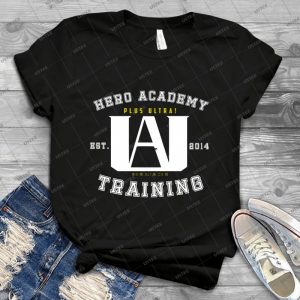 My Hero Academia University Logo - Gift Idea Shirt For Men Tee For Women Classic Retro Vintage Graphic T-Shirt