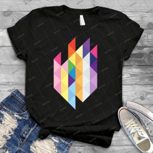 My Little Pony - Mane Six Abstraction I 83 - Vintage Men's Shirt Tshirt For Women Classic Handmade Shirt Retro Graphic Tee
