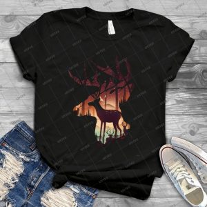 Mystical Deer - Best Unisex Trending Handmade T-shirt Gift Idea For Men T-shirt For Woman