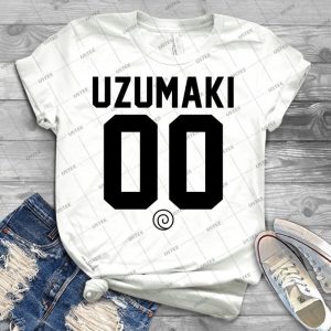 Naruto Uzumaki Jersey - Black - - Best Unisex Trending Handmade T-shirt Gift Idea For Men T-shirt For Woman