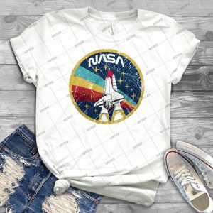 Nasa Vintage Colors V01 - Gift Idea Shirt For Men Tee For Women Classic Retro Vintage Graphic T-Shirt