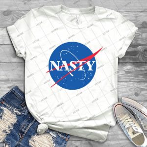 Nasty Nasa Logo - Gift Idea Shirt For Men Tee For Women Classic Retro Vintage Graphic T-Shirt
