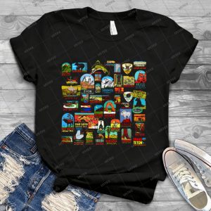 National Parks Vintage Travel Decal Bomb 91 - Best Unisex Trending Handmade T-shirt Gift Idea For Men T-shirt For Woman