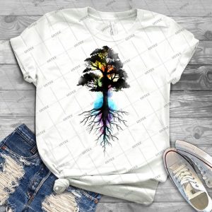Natural Source  35 - Vintage Men's Shirt Tshirt For Women Classic Handmade Shirt Retro Graphic Tee