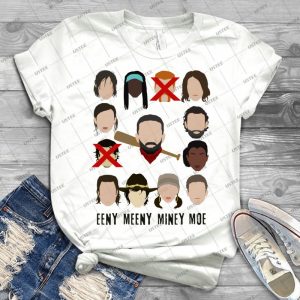 Negan-Eeny Many Moe - Gift Idea Shirt For Men Tee For Women Classic Retro Vintage Graphic T-Shirt