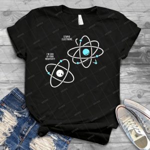 Negative Atom 33 - Trending Shirt For Women Vintage Retro Tee For Men Kid's T-Shirt Handmade Shirt