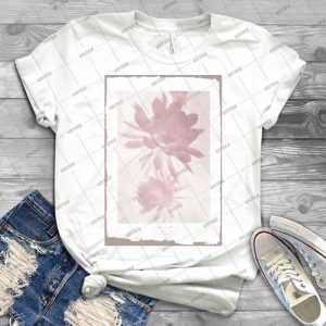 Negative Flower - Gift Idea Shirt For Men Tee For Women Classic Retro Vintage Graphic T-Shirt