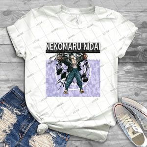Nekomaru Nidai- The Ultimate Team Manager - Vintage Men's Shirt Tshirt For Women Classic Handmade Shirt Retro Graphic Tee