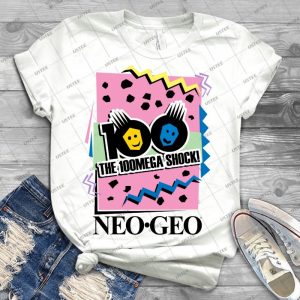 Neo-Geo 100mega Shock - Best Unisex Trending Handmade T-shirt Gift Idea For Men T-shirt For Woman