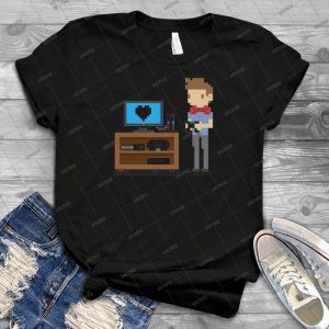 Nerd 4 Vie 76 - Vintage Men's Shirt Tshirt For Women Classic Handmade Shirt Retro Graphic Tee