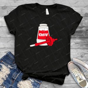 Nerd Paste - Vintage Men's Shirt Tshirt For Women Classic Handmade Shirt Retro Graphic Tee
