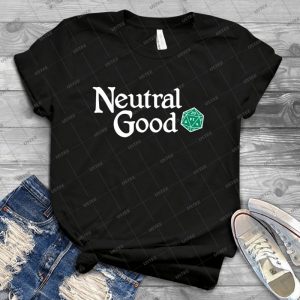 Neutral Good 4 - Vintage Men's Shirt Tshirt For Women Classic Handmade Shirt Retro Graphic Tee
