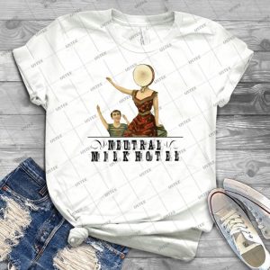 Neutral Milk Hotel-In The Aeroplane Over The Sea - Gift Idea Shirt For Men Tee For Women Classic Retro Vintage Graphic T-Shirt