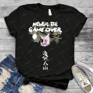 Never Be Game Over 91 - Trending Shirt For Women Vintage Retro Tee For Men Kid's T-Shirt Handmade Shirt