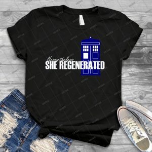 Nevertheless, She Regenerated - Vintage Men's Shirt Tshirt For Women Classic Handmade Shirt Retro Graphic Tee