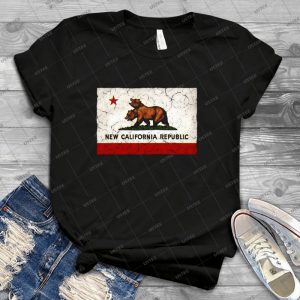 New California Republic Flag - Trending Shirt For Women Vintage Retro Tee For Men Kid's T-Shirt Handmade Shirt