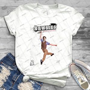 Newsies Broadway Musical - Vintage Men's Shirt Tshirt For Women Classic Handmade Shirt Retro Graphic Tee